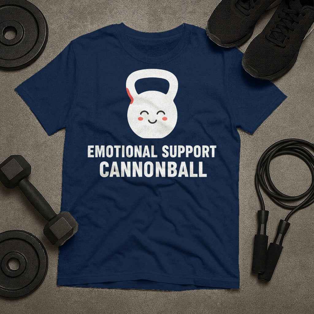 Emotional Support Cannonball T-Shirt