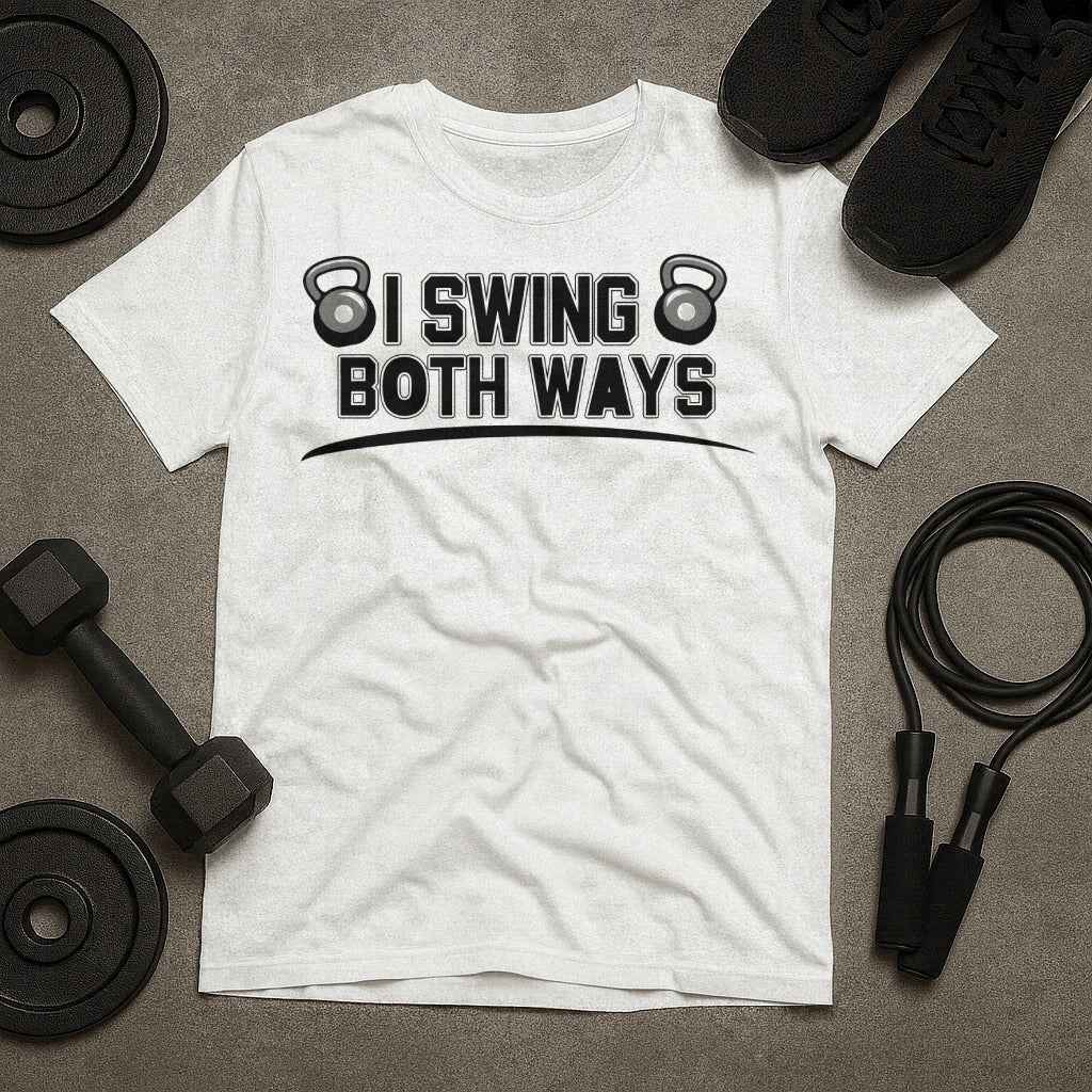 I Swing Both Ways Gym T-Shirt