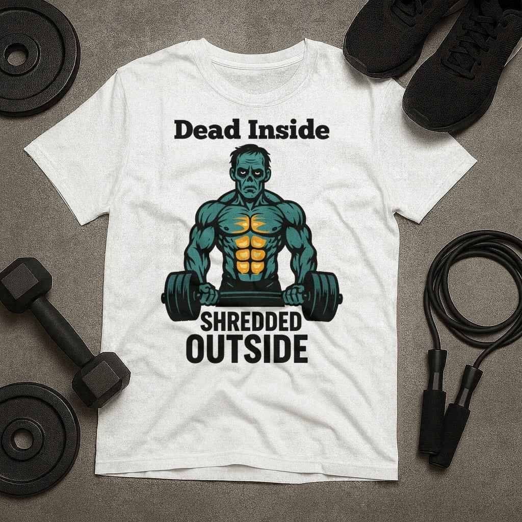 Dead Inside Shredded Outside Zombie T-Shirt