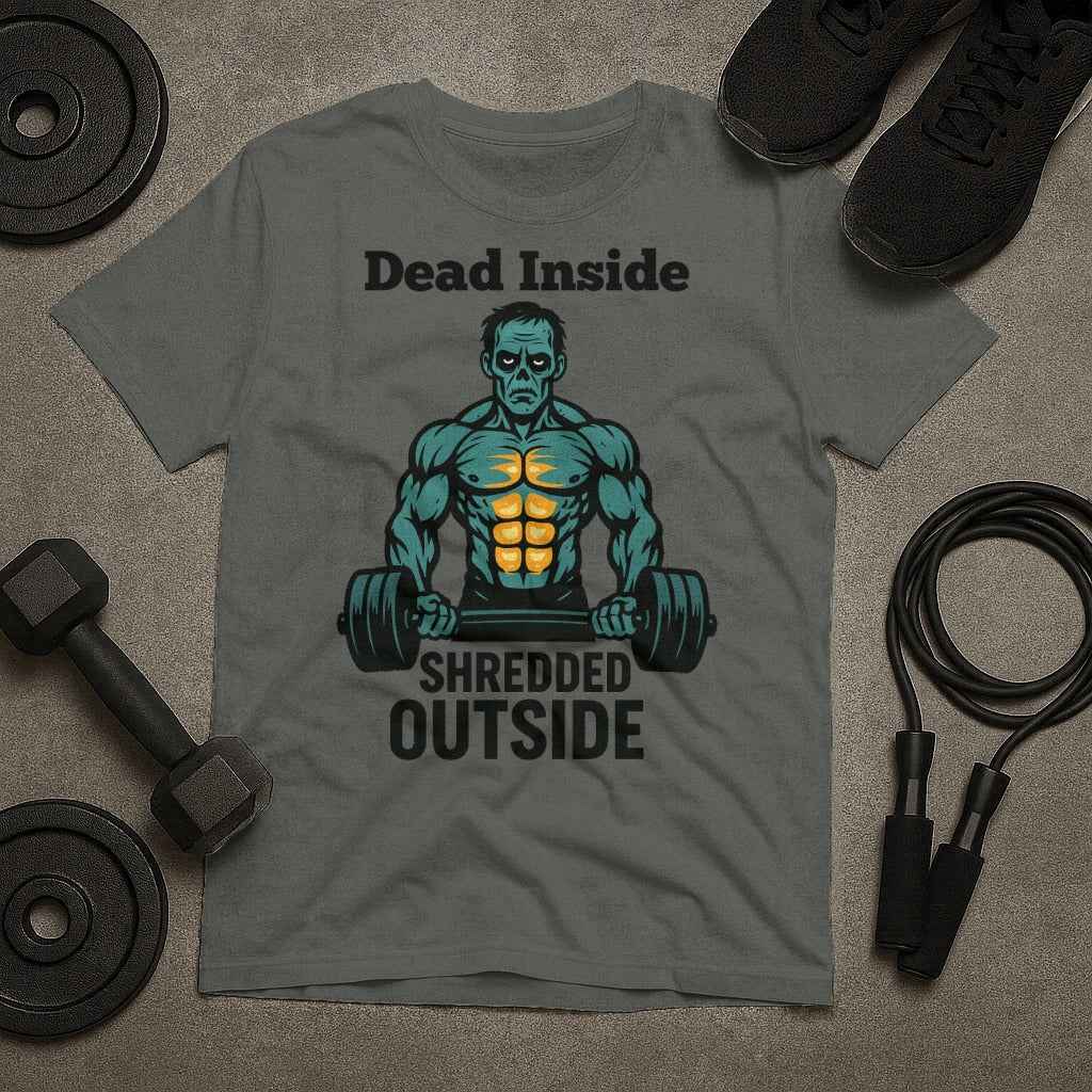 Dead Inside Shredded Outside Zombie T-Shirt