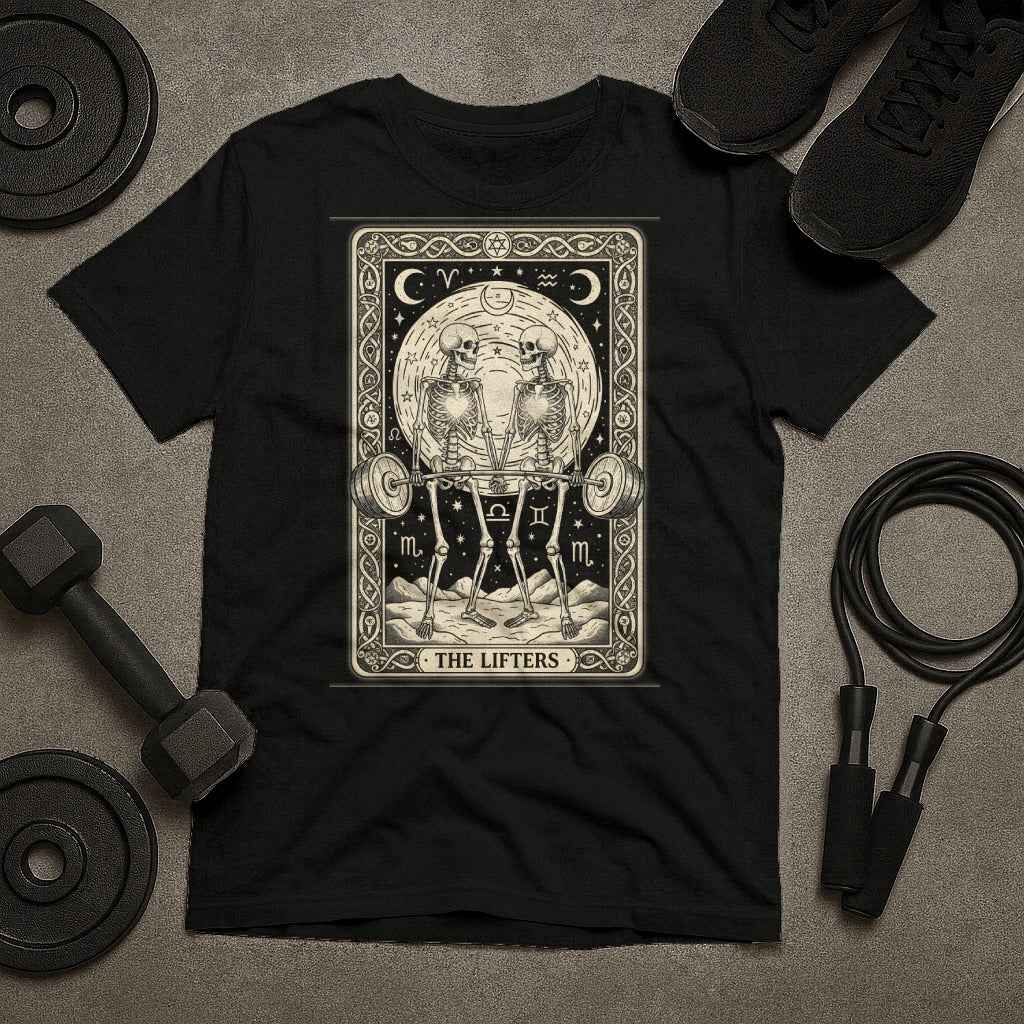 The Lifters Tarot Card Style T-Shirt