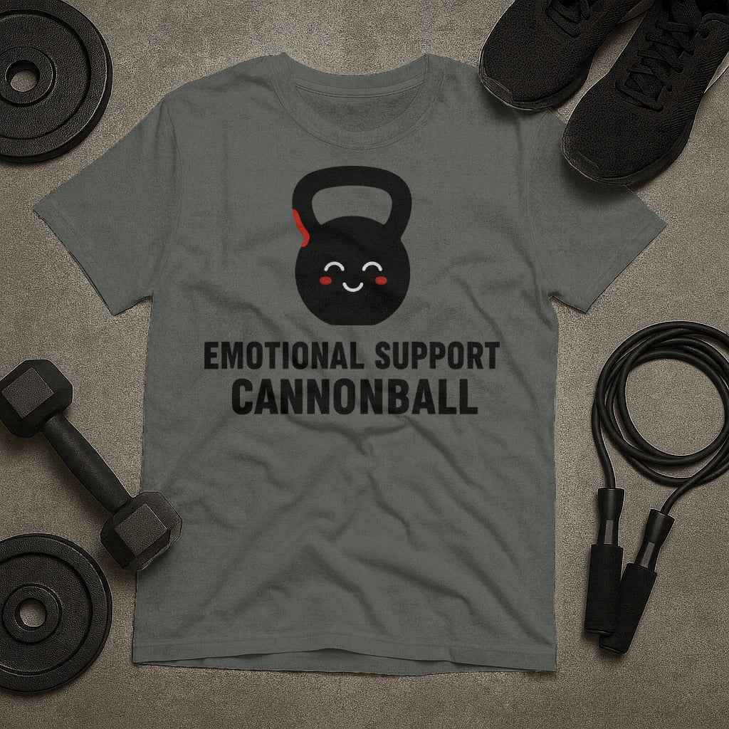 Emotional Support Cannonball T-Shirt