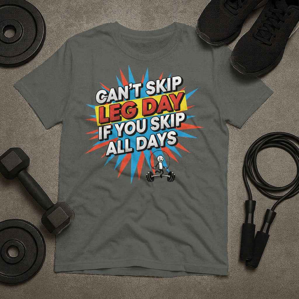 Can't Skip Leg Day If You Skip All Days T-Shirt