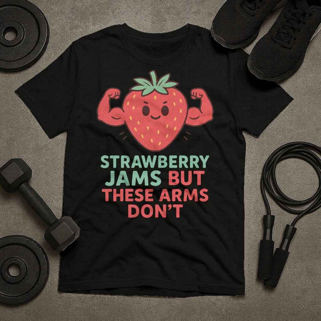 Strawberry Jams But These Arms Dont T-Shirt