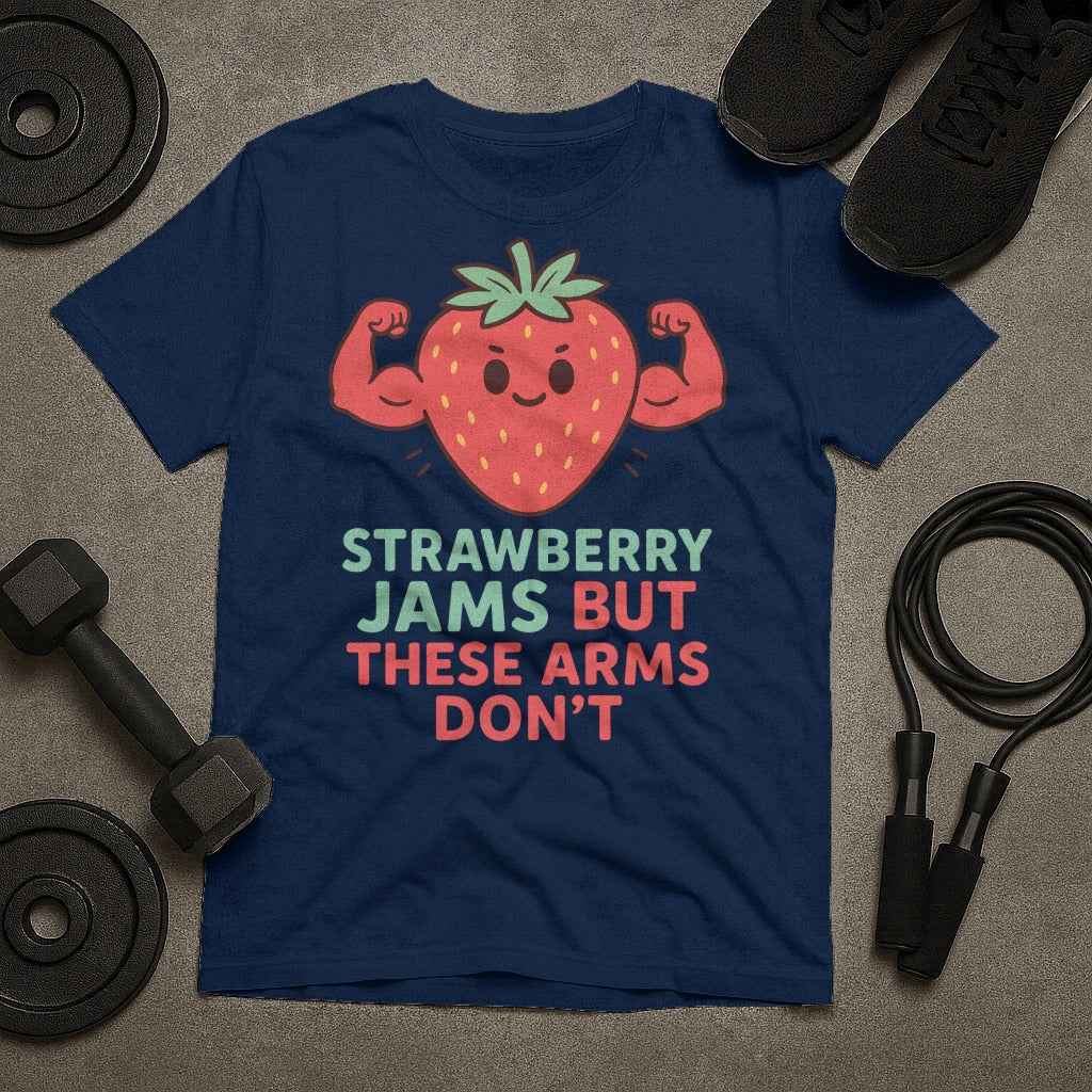 Strawberry Jams But These Arms Dont T-Shirt
