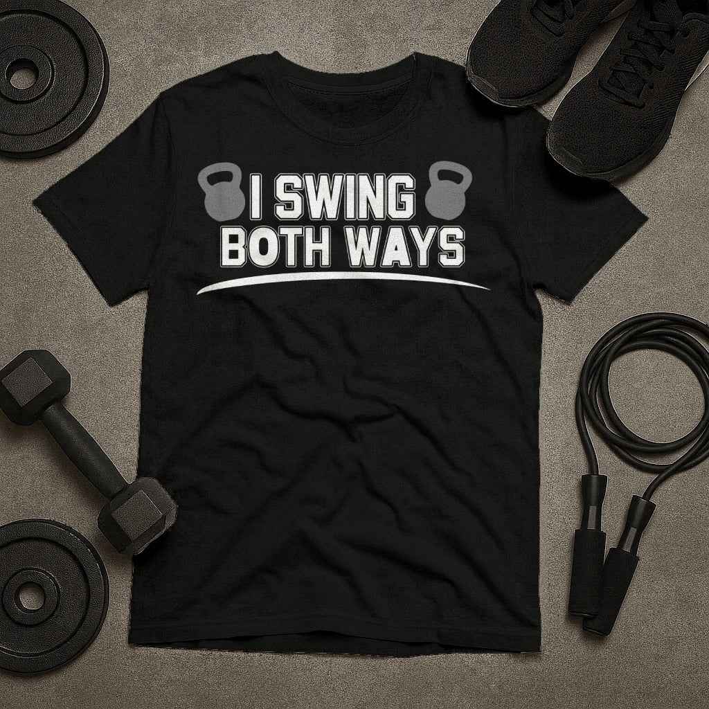 I Swing Both Ways Gym T-Shirt