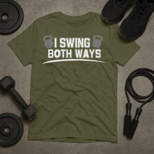 I Swing Both Ways Gym T-Shirt
