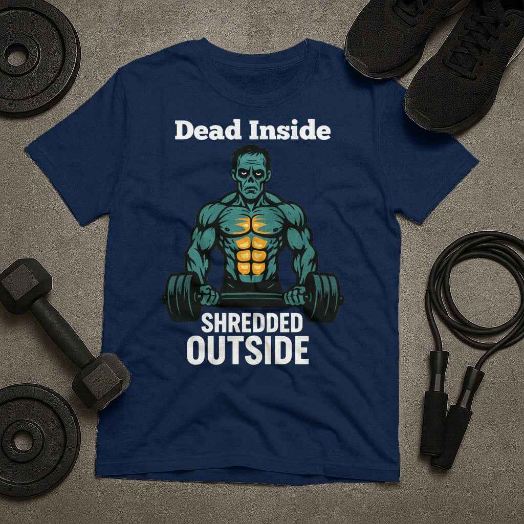 Dead Inside Shredded Outside Zombie T-Shirt