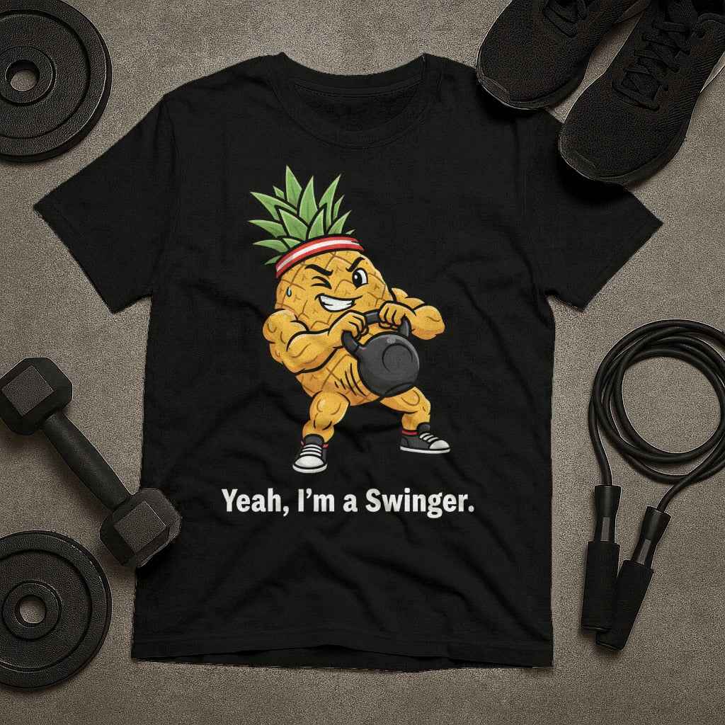 Pineapple Kettlebell Swinger T-Shirt