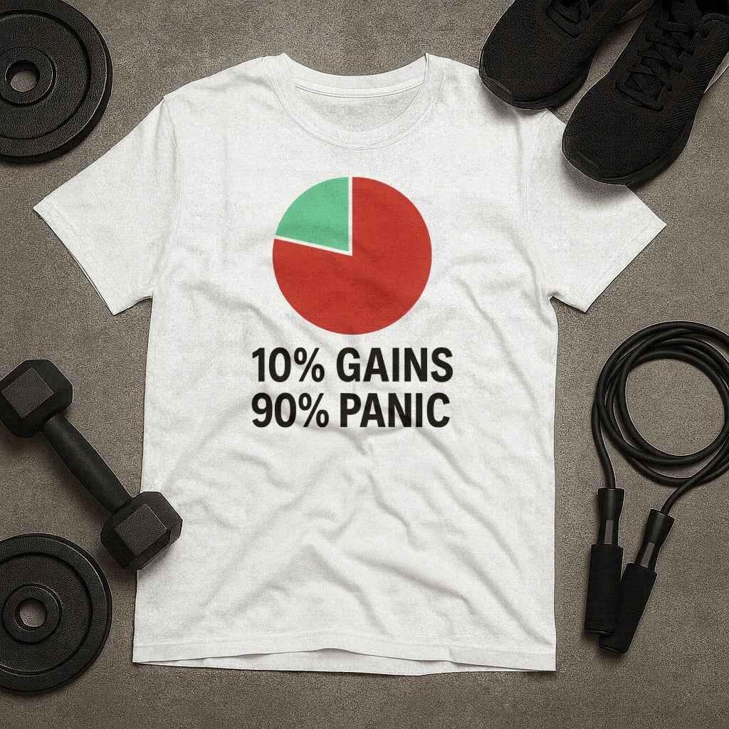 10 Percent Gains 90 Percent T-Shirt