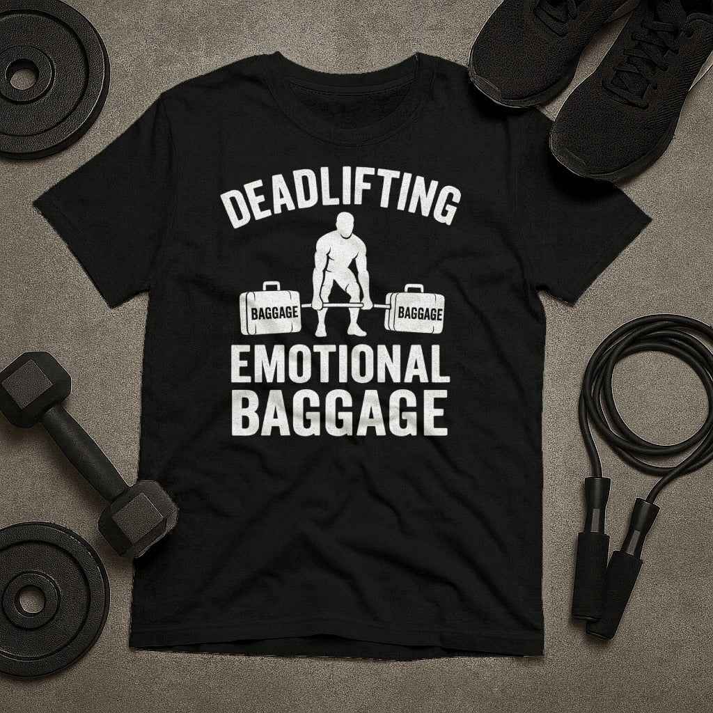 Deadlifting Emotional Baggage T-Shirt